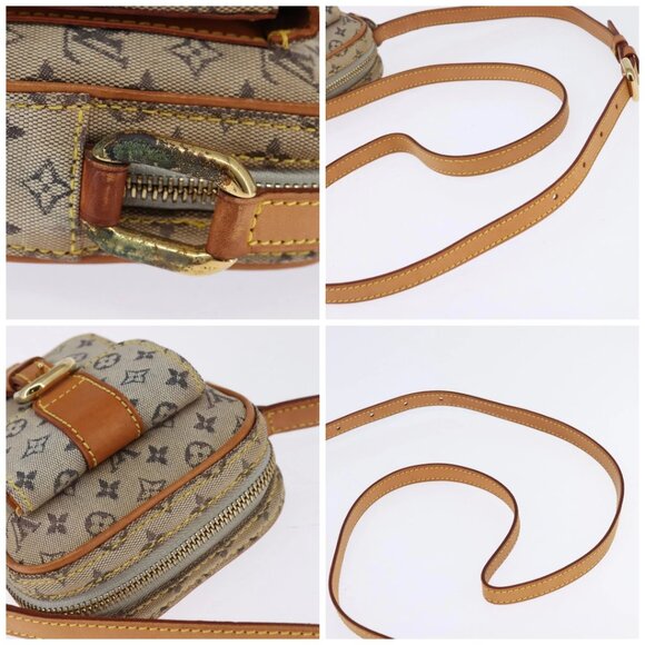 LOUIS VUITTON Monogram Mini Juliet PM Shoulder Bag Blue M92005 LV Auth 145465 - Picture 16 of 16